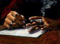 Fabian Perez Fabian Perez Study of Hands Sketching